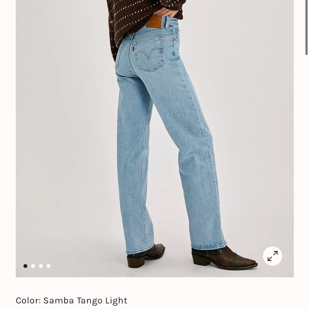 Levi’s ribcage straight leg jeans 30x32